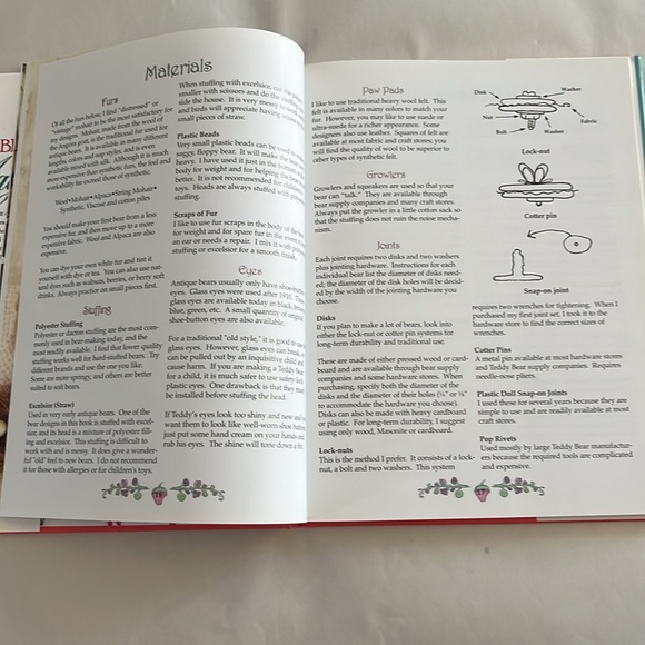 NWT Teddy Bear Magic BOOK Make Adorable Bears Anita Louise Crane Patterns 1995 - Picture 10 of 17